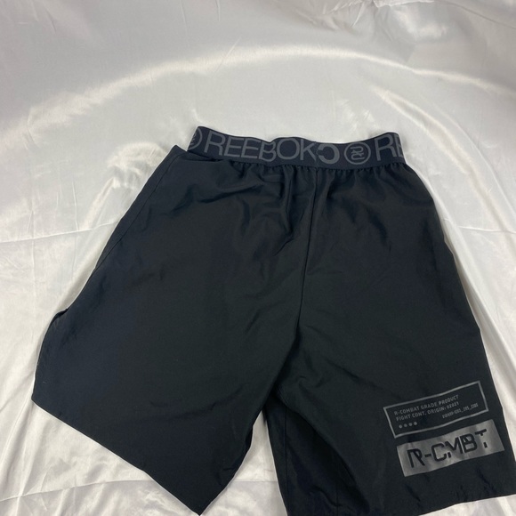 Reebok Combat Woven Boxing Shorts In Black Small - Picture 9 of 16